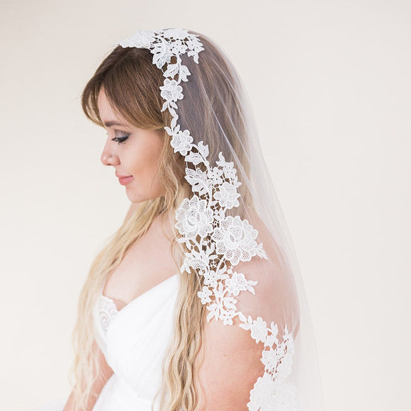 olivia mantilla veil from spain