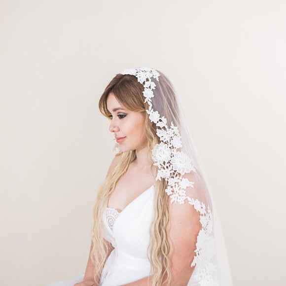 olivia mantilla veil from spain