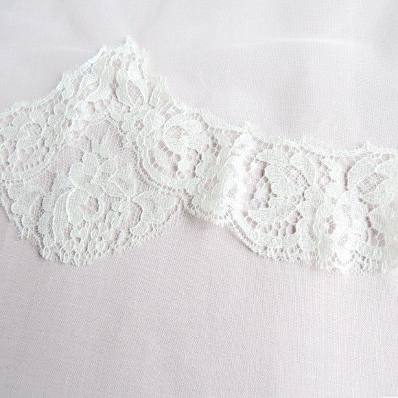 spanish lace fingertip length mantilla wedding veil