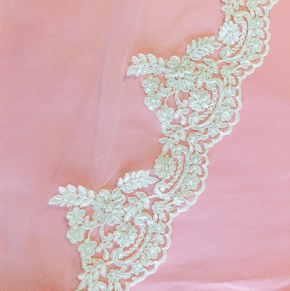 samples of lace veil- alicia