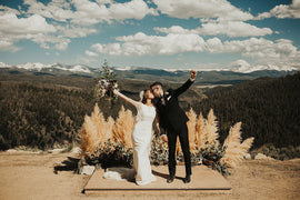 Boho Mountain Wedding in Colorado