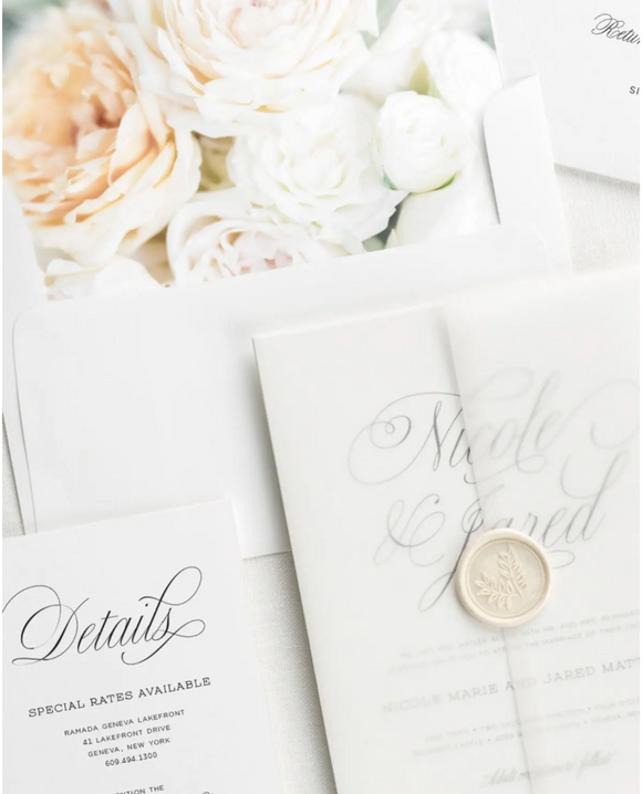 10 Simple and Classic Wedding Invitations