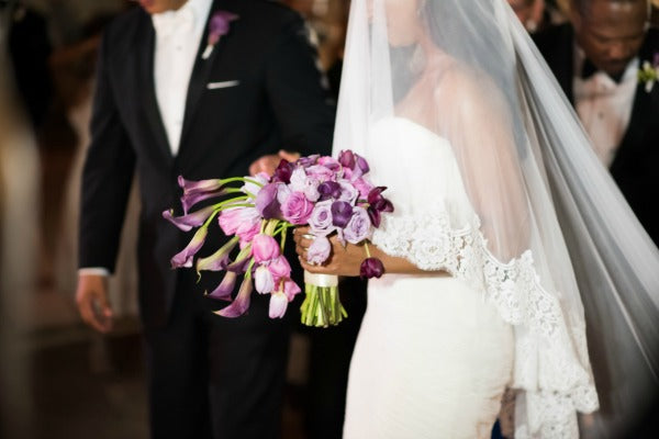 French Alencon Half-Lace Cathedral Veil Mantilla in Ivory – The Mantilla  Company