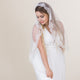camila spanish lace mantilla veil