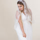 fingertip length spanish lace veil mantilla style