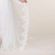 silvia mantilla style bridal veil