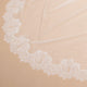 Spanish lace mantilla veil in ivory with blusher