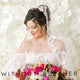 ivory mantilla veil without a blusher
