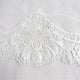 ivory cathedral mantilla veil lace detail